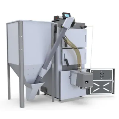 Defro kocioł na pellet I drewno firewood duo 24 kw