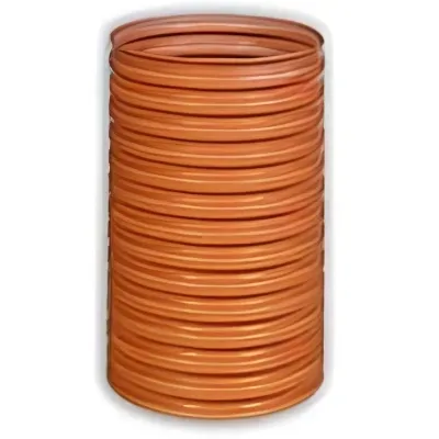 Kaczmarek rura wznosząca fi 425 karbowana pomarańczowa [mb]