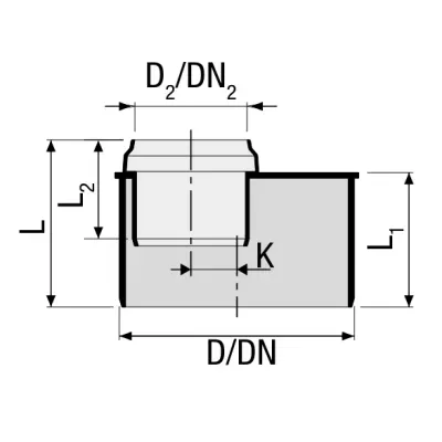 Valsir redukcja pp3 szara fi 50/40